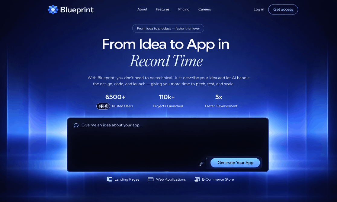 Blueprint preview